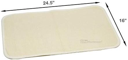 Elite Montessori Accessories Edged Rug Children Playing Mat Classroom Working Rug - Small