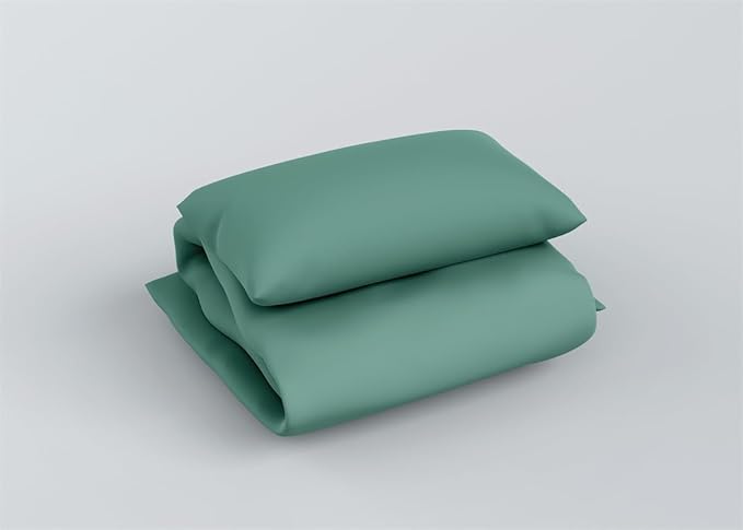 3 Piece Solid Color All Season Bedding Comforter Set Microfiber Soft Lightweight Bedding Set for Kids Teens Adults Room Decor with 1 Comforter and 2 Pillowcases Full