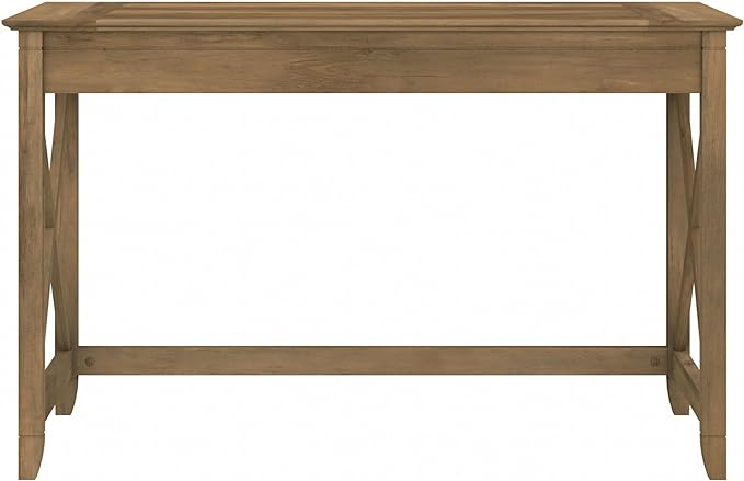 Bush Furniture Key West 2-Drawer Lateral File & Writing Table Set, Modern Farmhouse Home Office