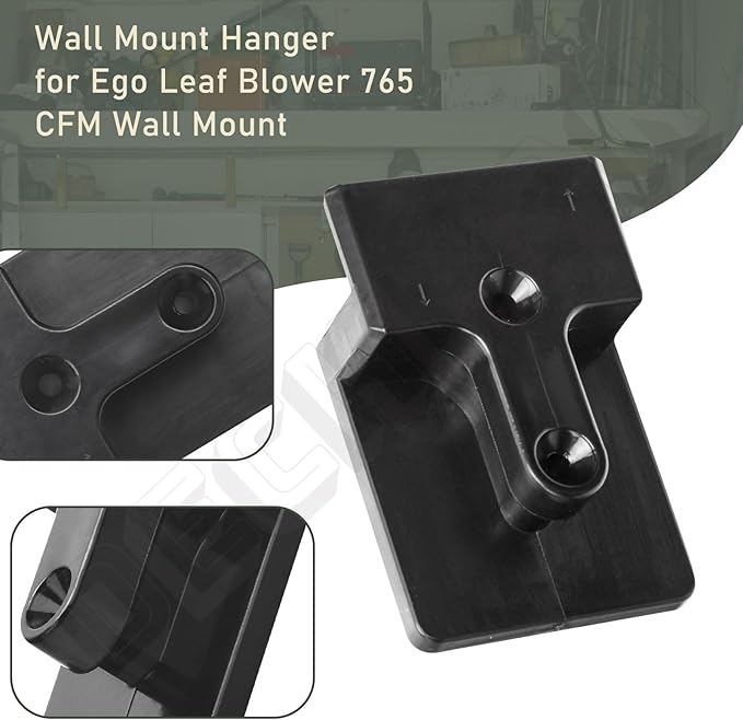 DECKMAN Wall Mount Hanger for Ego Leaf Blower 765 CFM Wall Mount, LB7654 Leaf Blower, Hook/Holder Say Goodbye to Clutter and Hello to an Organized Space Fits Garage or Shed Organization