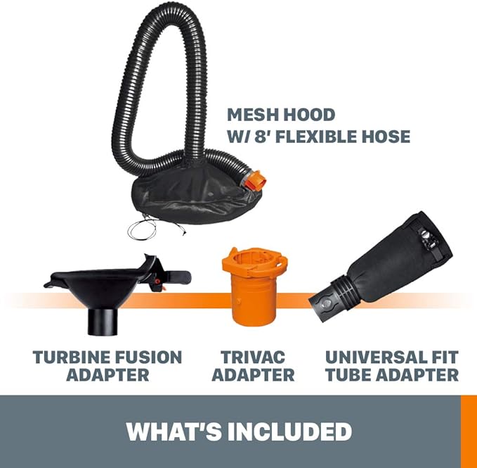 WORX LeafPro Universal Leaf Collection System for All Major Blower/Vac Brands - WA4058
