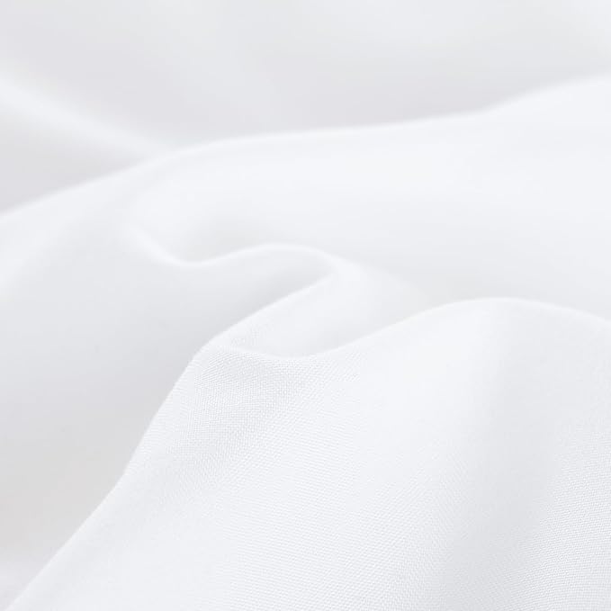 Full Size Comforter White Modern 3PCS Microfiber Full Size Comforter Sets for All Season Comforter for Men, Women and Girls Soft Lightweight Bed Comforter Set