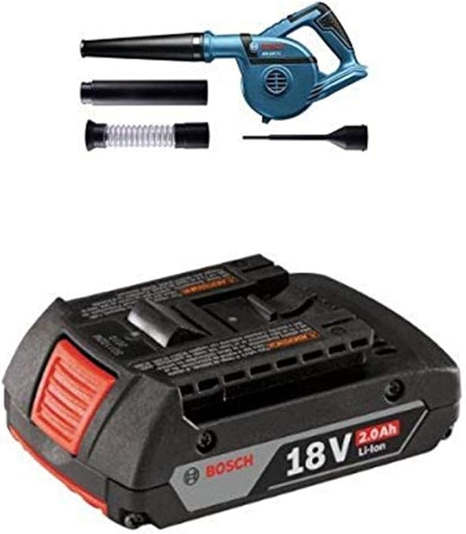 Bosch GBL18V-71N 18V Cordless Blower (Bare Tool) with 2.0 AH battery