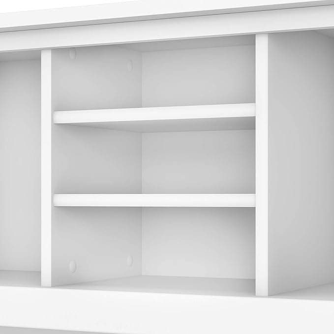 Bush WC81911 Somerset Transitional Hutch, White