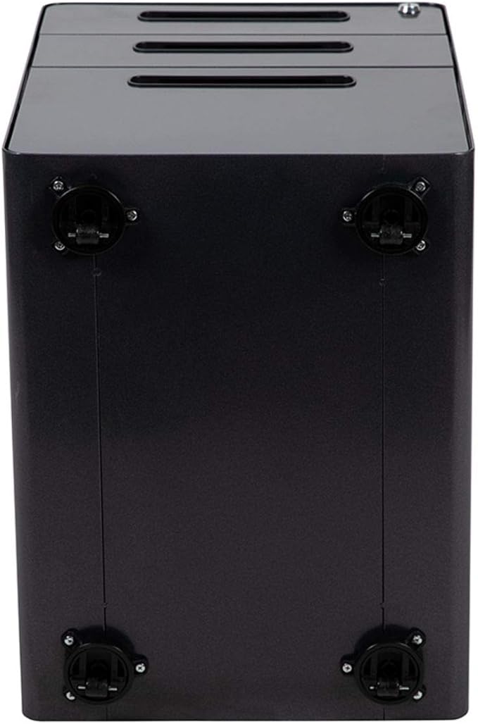Flash Furniture Wren Ergonomic 3-Drawer Mobile Locking Filing Cabinet with Anti-Tilt Mechanism and Hanging Drawer for Legal & Letter Files, Black