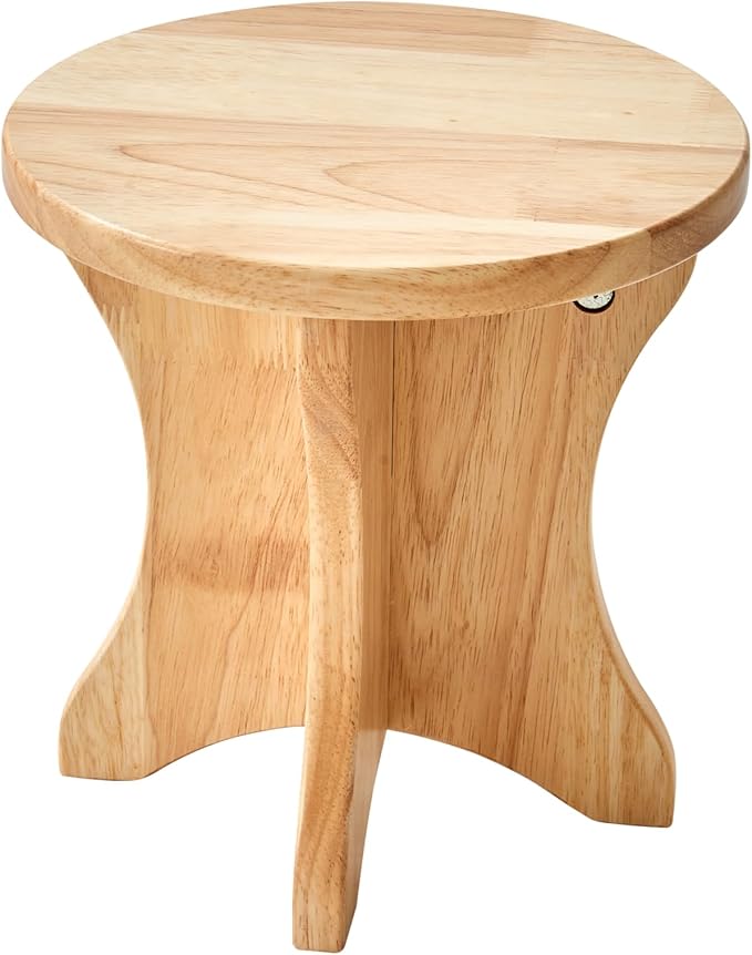 rubber stools seating for kindergarten-Natural