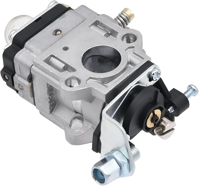 WYK-74 Carburetor for Husqvarna 145BT Kawasaki TE45DX Blower Walbro WYK-74-1 with Fuel Filter Spark Plug Fuel Line Kit