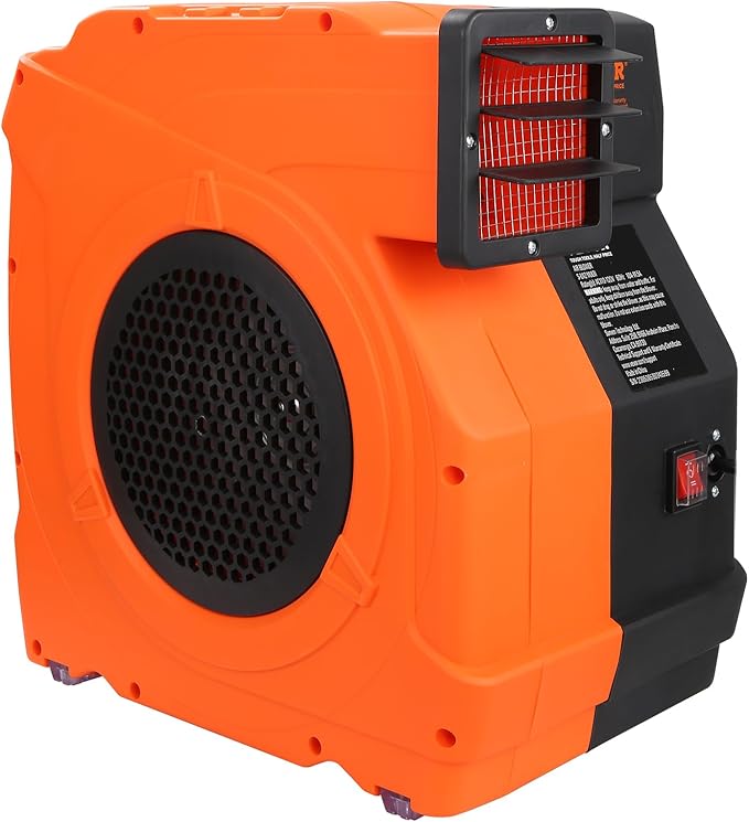 VEVOR Inflatable Blower, 1500W, 2 & 2.1 HP Bounce House Blower, Pump Commercial Air Blower for Inflatables, 3100 RPM Bouncy Castle Electric Fan Perfect for Bounce House