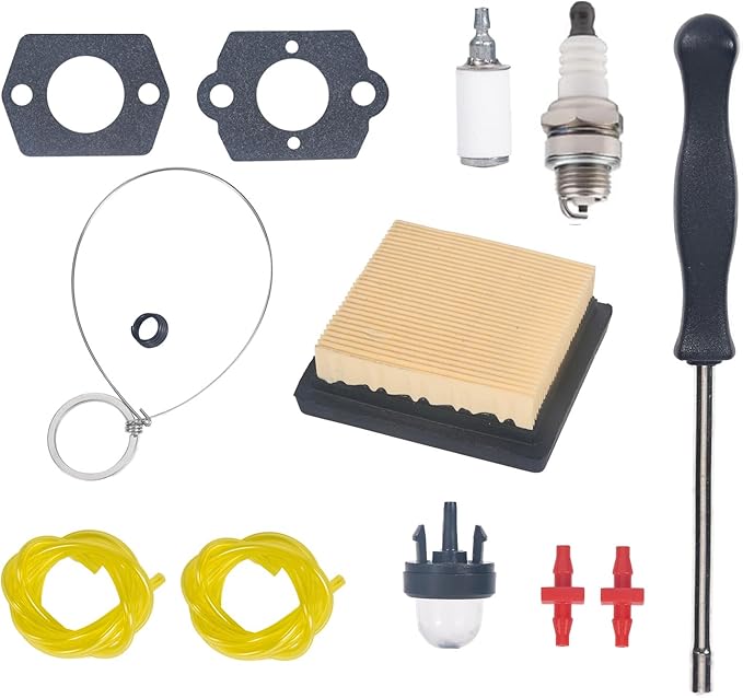 BP42 Carburetor Carb Tune Up Kit for Ryobi BP42 RY08420 RY08420A RY42BPEMC RY42WB Backpack Blower 308054093 308054079