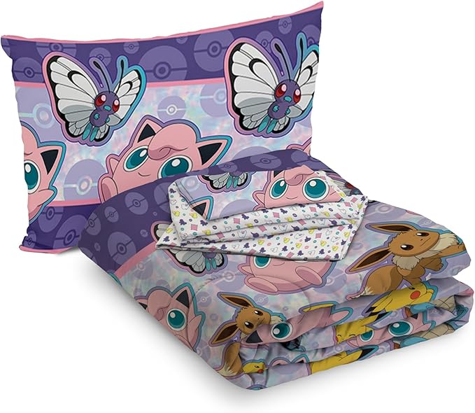 Northwest Pokemon Bed in a Bag Set, Full, Friendly Battle