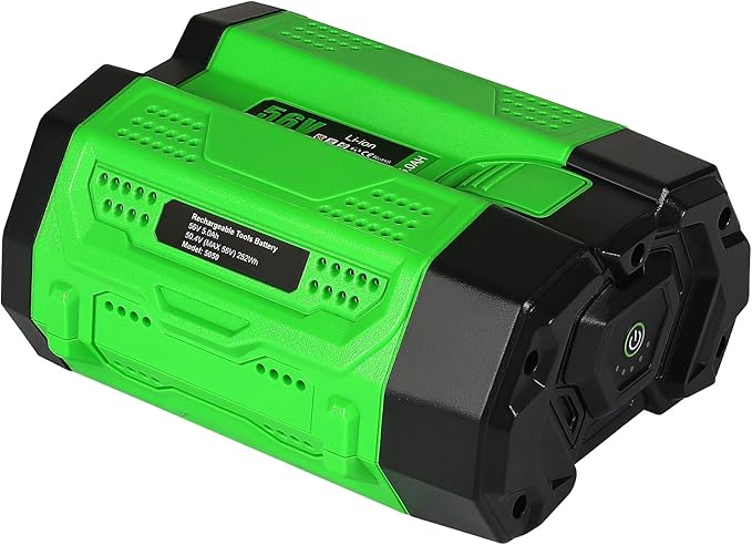 2024 New Upgrade 5.0Ah Replacement for EGO 56V Battery Compatible with 56-Volt BA1400T BA4200 ST1502LB CS1604 LB4800 LB5804 HT2400 Crodless Tools (1 Pack)