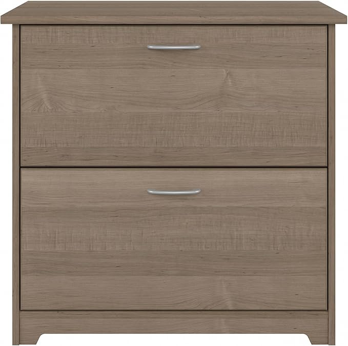 Bush WC31280 Cabot 2-Drawer Lateral File Cabinet, Letter/Legal, Ash Gray, 31-Inch