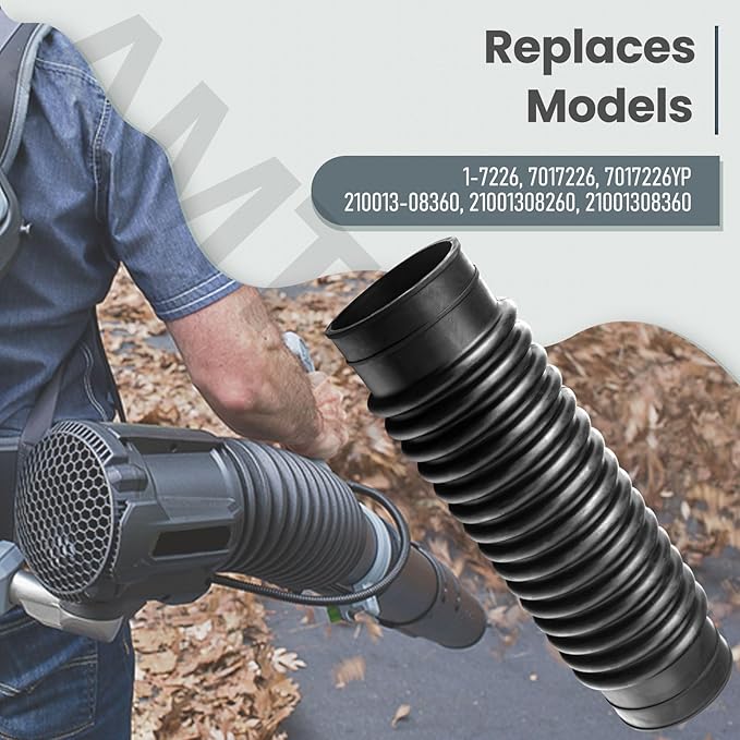 21001308360 Flexible Blower Tube Pipe W/Goggles for Echo PB-4600, PB-460LN, PB-461LN, PB-46HT, PB-46LN, PB-600, PB-6000 Backpack Blower - Replace 210013-08360, 21001308260