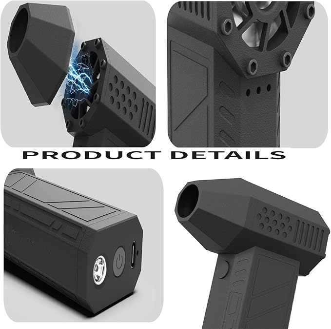 jet dry blower, jet dry mini blower, Electric Air Duster, jet fan 120000 RPM Wind Speed, jet blower car dryer for Car,Cleaning, Camping.