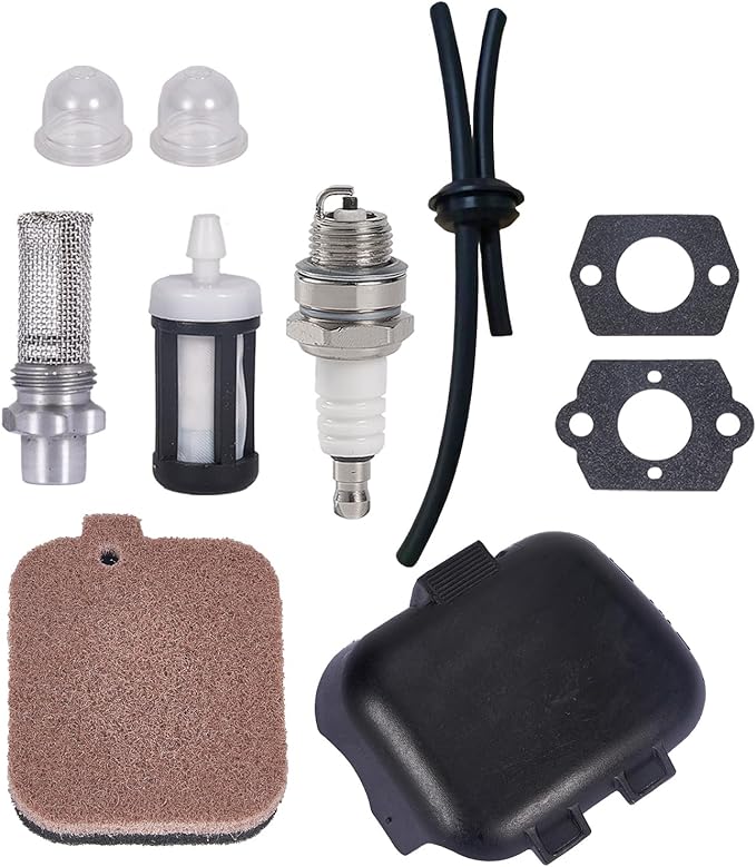 BG55 Carburetor with Air Filter Cover Tune Up Service Kit Fits Stihl BG45 BG46 BG55 BG65 BR45C SH85 Blower 4229 120 0606 Carb