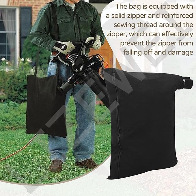 5140125-95 Leaf Blower Vacuum Vac Shoulder Bag,Compatible with Black & Decker BV3100/BV2900 Blower Replacement 5140117-99