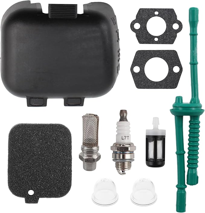 4229-120-0604 Carburetor with 4229-141-0501 Air Filter Cover Stub Spark Arrestor for Stihl BG45 BG55 BG56 BG65 BG85 BG86 BR200 SH85 SH86 SH55 SH56 Blowers