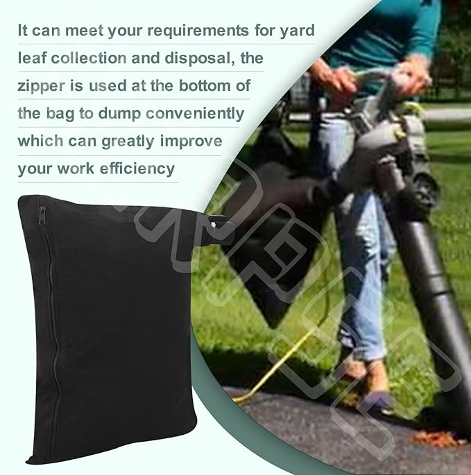 5140125-95 Leaf Blower Vacuum Shoulder Bag Replaces 5140117-99, for Black & Decker 3-in-1 Electric Leaf Blower, Fits Model BV2900 BV3100