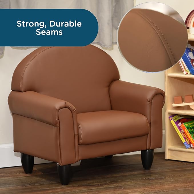 Children's Factory Walnut Grow Chair