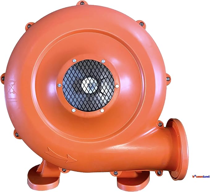 Safest Inflatable Bounce House and Water Slide Blower, W-3L Blower with GFCI Plug and 25 ft Power Cord. No Need to use Extension Cord