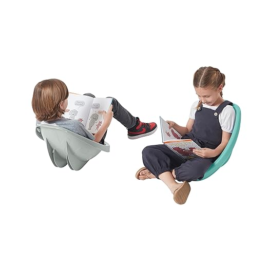 ECR4Kids Leaf Floor Seat, Rocker Chair, Contemporary, 6-Piece