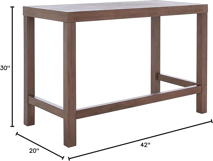 SAFAVIEH Home Collection Graylyn Farmhouse Brown Desk, Medium