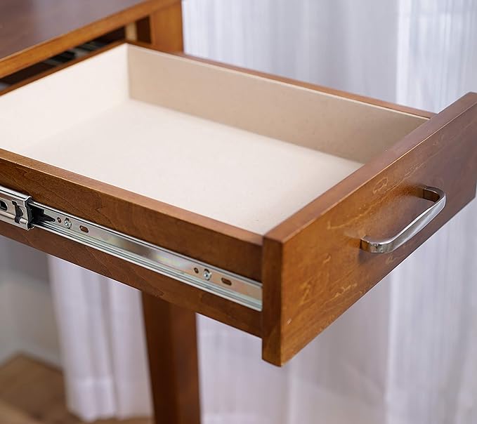 Hives & Honey Parsons Writing Vanity Computer Desk Office Furniture - Walnut