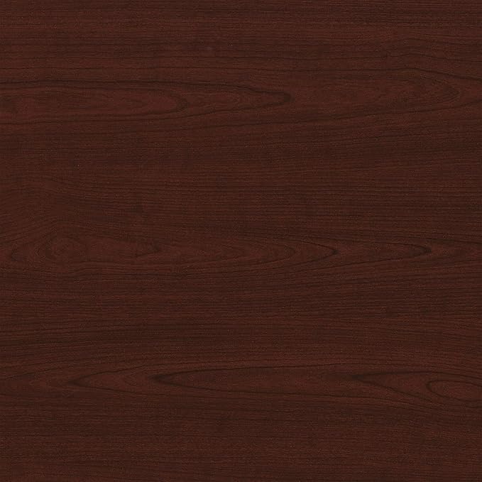 Bush Furniture L Shaped Desk with Drawers for Executive and Home Office | Cabot Collection Corner Table with Storage and Chrome Hardware Return, 72W, Harvest Cherry
