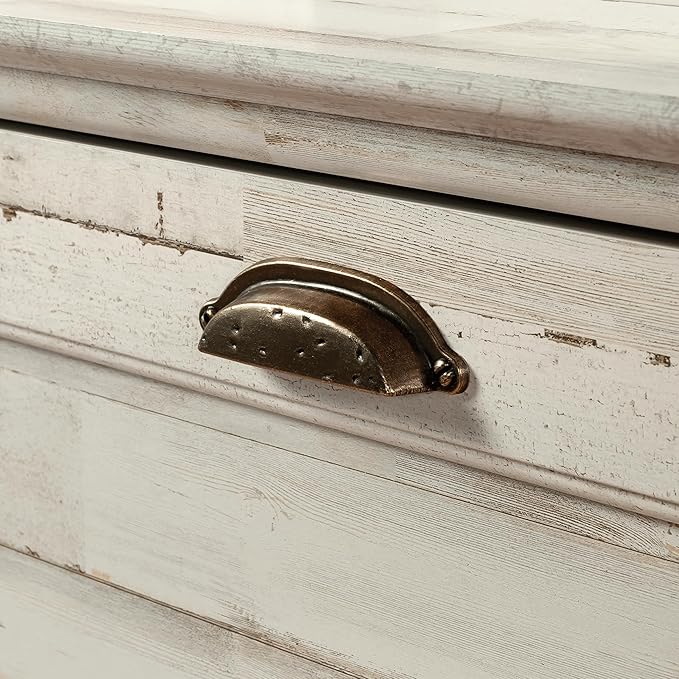 Sauder Barrister Lane Lateral File, White Plank finish