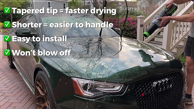 STUBBY Car Drying Nozzle for EGO Leaf Blowers (765, 670, 650, 615, 580, 575, and 530 CFM Models)