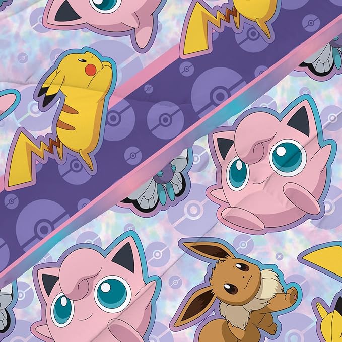 Northwest Pokemon Bed in a Bag Set, Twin, Friendly Battle