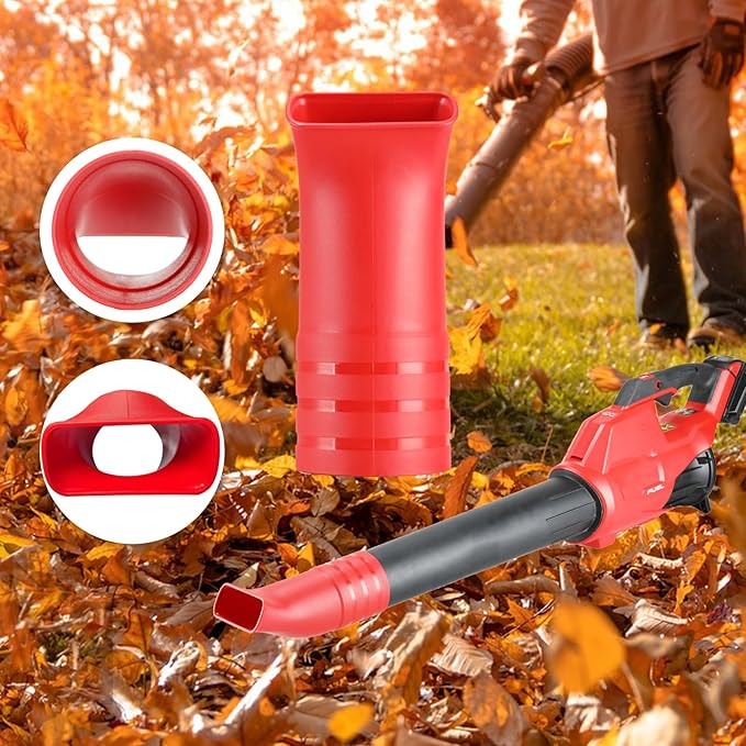 Flat Bend Nozzle for Milwaukee M18 Fuel Leaf Blower - Leaf Blower Nozzle for Drying, Blow-Drying, and Purging Cars, Trucks, and Tool Boxes (1 Pack, No Tool)