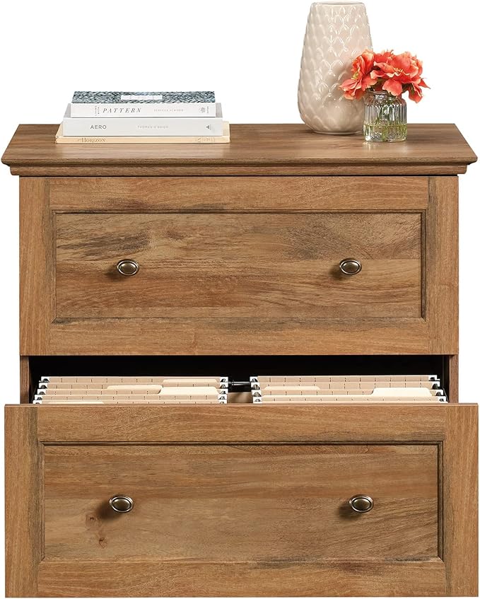 Sauder Barrister Lane Lateral File, L: 32.36" x W: 19.53" x H: 29.76", Sindoori Mango Finish