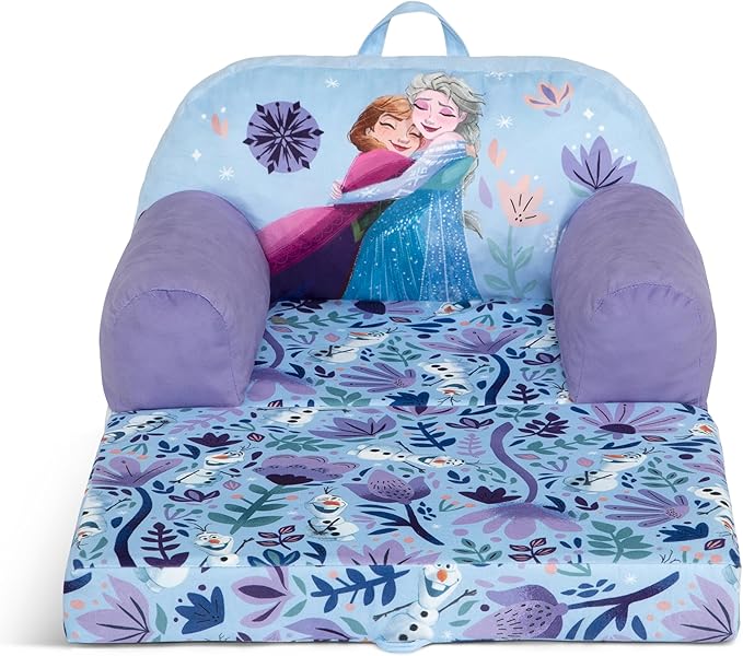 Delta Children Cozee Buddy Flip-Out Kids Chair, Disney Frozen