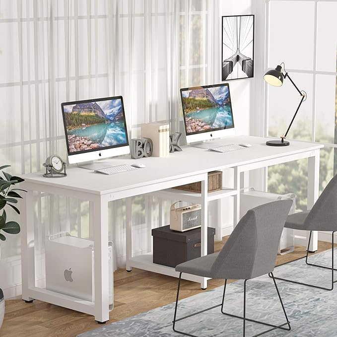 Computer Desk, White
