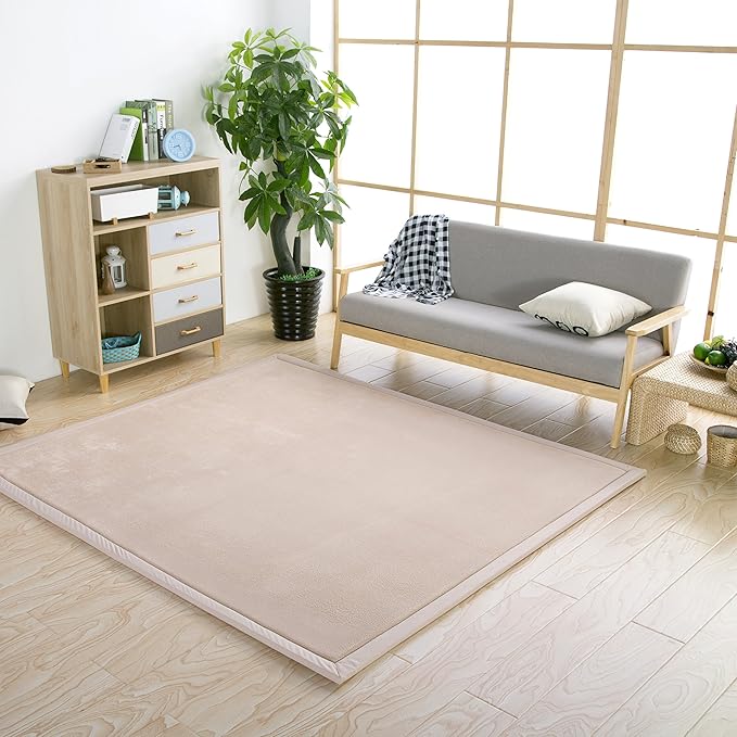 Baby Play Mat Nursey Decor Area Rug 1.18" Thick Hypebeast Rug Non Slip Rug Pads Large Area Rug Play Mats for Babies and Toddlers Non-Toxic Area Rugs Used for Living Room 6.6x6.6Ft