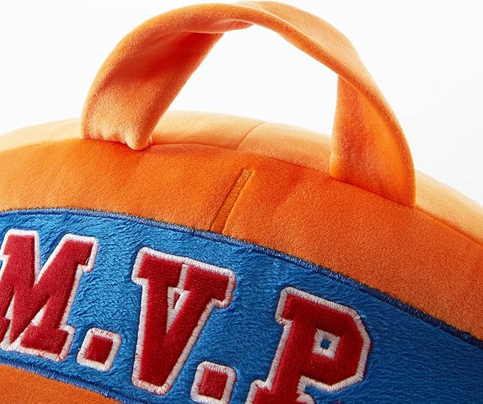 Heritage Kids Micromink Squishy Bean Bag Chair for Kids Ages 3+, Basketball