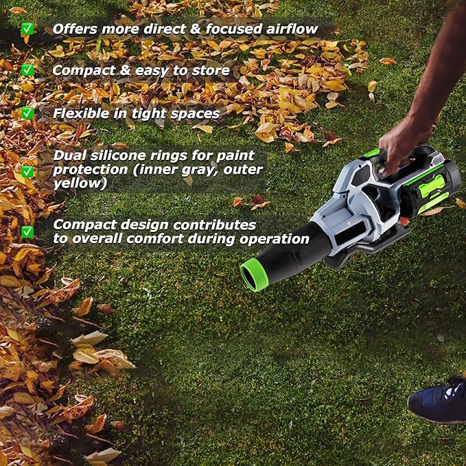 Car Drying Nozzle for EGO Blower - Perfect Attachment for EGO Leaf Blower Drying (1 Pack,for EGO Power+ 530/575/580/585/615/650/765 CFM Blower, no tool)
