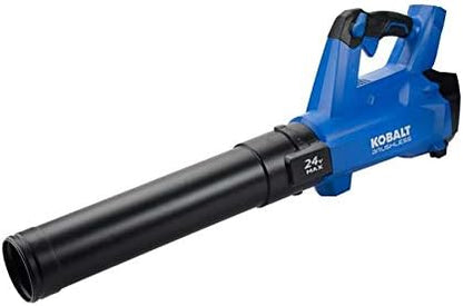 Kobalt 24-Volt Lithium Ion 410-CFM 100-MPH Brushless Cordless Electric Leaf Blower (Battery Not Included)