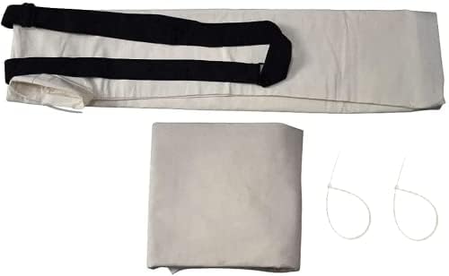 Mowerhub 2 Pack 127-7040 Blower Vacuum Bottom Bag/Leaf Blower Bag Compatible with Toro 108-8994, 137-2336, 127-7040, 51553, 51573, 51587, 51619 Bottom Zip Replacement Bag