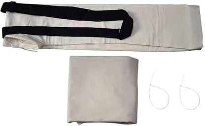 Mowerhub 2 Pack 127-7040 Blower Vacuum Bottom Bag/Leaf Blower Bag Compatible with Toro 108-8994, 137-2336, 127-7040, 51553, 51573, 51587, 51619 Bottom Zip Replacement Bag