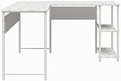 Ameriwood Home Berkeley L Desk, Terrazzo