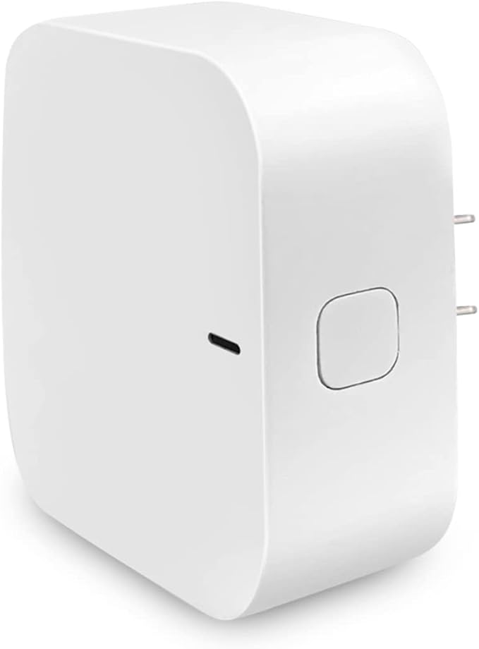 Wi-Fi Gateway for Tuya Smart Door Lock, Wi-Fi Bridge for Bluetooth Lock Remotely Control with Tuya/SmartLife App, Gateway Smart Hub Remote Control for Door Locks