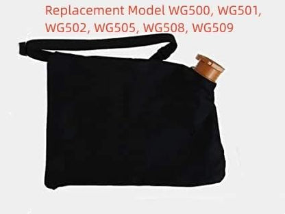 Compatible with Worx Blower & Vacuum Cleaner 50026858 Trivac Leaf Collection Bag(WGBAG500) Replacement Model WG500, WG501, WG502, WG505, WG508, WG509