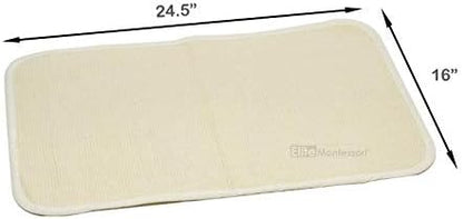 Elite Montessori Accessories Edged Rug Children Playing Mat Classroom Working Rug - Small