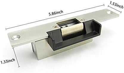 Olideauto Electric Can Opener for Disabled+550LBS Electric Strike+Waterproof Metal Access Keypad+Metal Push Switch