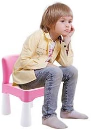 burgkidz Plastic Kids Chair, Durable and Lightweight, 9.3" Height Seat, Indoor or Outdoor Use for Toddlers Boys Girls Aged 3+ (Pink)