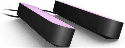 Philips Hue Smart Play Light Bar Base Kit, Black - White & Color Ambiance LED Color-Changing Light - 2 Pack - Requires Bridge - Control with App - Works with Alexa, Google Assistant and Apple HomeKit