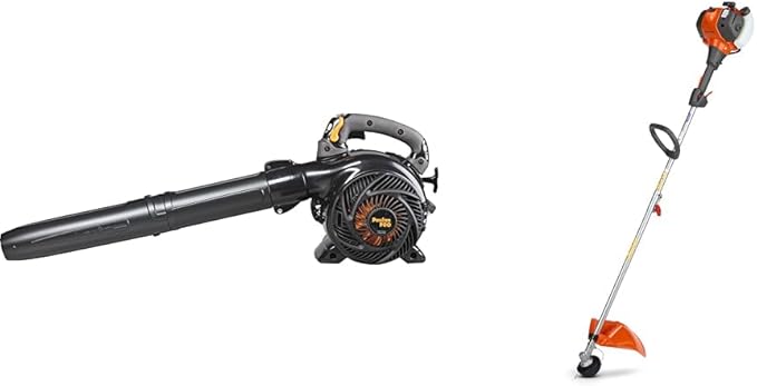 Poulan Pro 25-cc 450-CFM 230-MPH Gas Leaf Blower and Husqvarna 28-cc 17-inch Gas String Trimmer Bundle