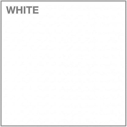 Bush Business Furniture Hybrid 72W x 30D Computer Table Desk with Metal Legs in White